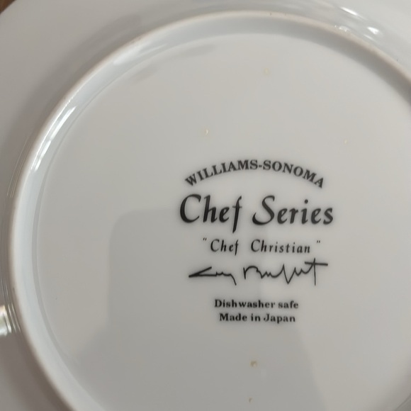 Williams Sonoma Chef Series Guy Buffet set of 6  Dessert/Salad Plate (60F) - Picture 13 of 14